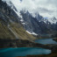 Lakes on Cordillera Huaywash Trek